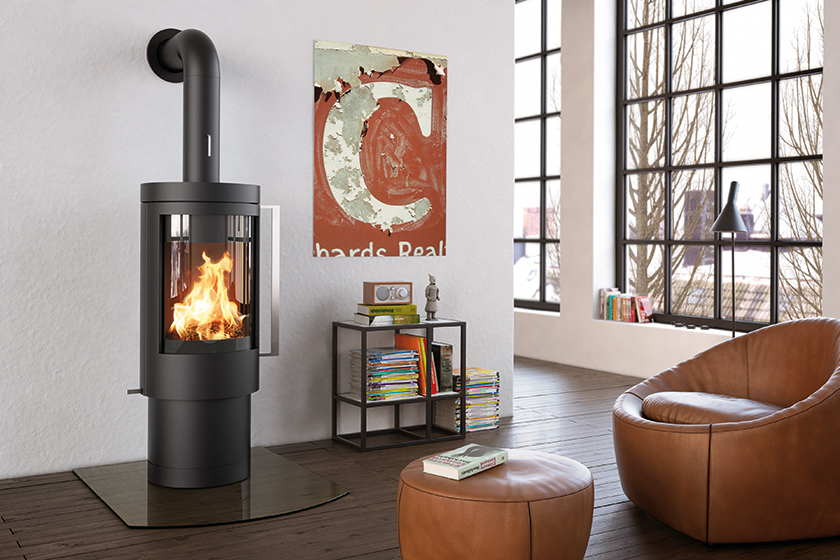 Ein Schwedenofen ist warm und schön zugleich.