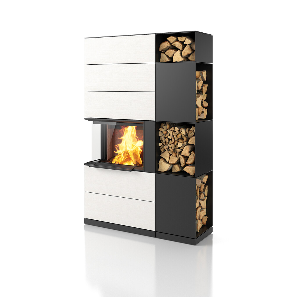 PADUA 185, Woodbox Pro à droite, 2 élément tournés